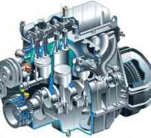 402 Motor, `Gazelle`: sustav hlađenja, shema