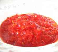 Adjika od crvenog papra za zimu: recepti