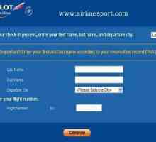 "Aeroflot": prijavite se online
