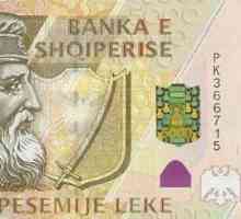 Albanska valuta. Povijest stvaranja, dizajn kovanica i novčanica