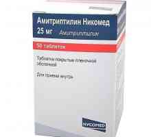 `Amitriptyline Nycomed `25 mg: upute za uporabu, opis proizvoda, recenzije