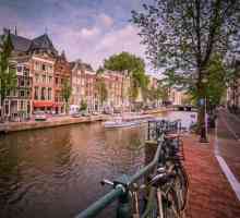 Amsterdama, kanala, vodenih izleta i šetnje oko Amsterdama