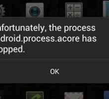 Android Process Acore: Došlo je do pogreške. Što da radim?