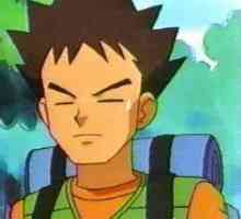 Anime-projekt `Pokemon`. Brock i njegov Pokémon