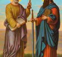 Apostol Petar i apostol Pavao. Prvorođenici apostoli Petar i Pavao
