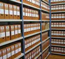 Arhivski ured organizacije organizacije: GOST, upute, dokumenti, pravila. Metodijske preporuke za…