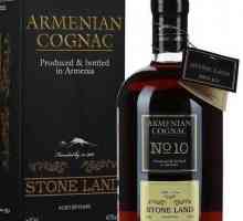 Armenska konjaka "Zemlja kamena": karakteristike okusa i recenzije