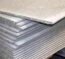 Azbest-cementne ploče: vrste, karakteristike, primjene