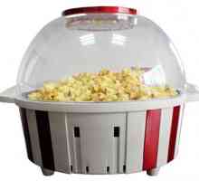 Popcorn stroj: opis, karakteristike, recenzije