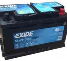 Auto baterije Exide: recenzije i značajke