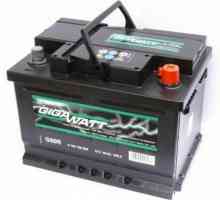 Baterije za automobil GIGAWATT: recenzije, opisi, specifikacije