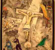 "Bijeli križ": detaljan opis slike Marc Chagall