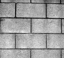 Blok zid: karakteristike, recenzije. Zidni blokovi od betona