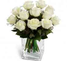 Bouquet bijelih ruža - simbol čistoće