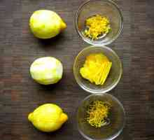 Limun zest: primjena, korist i zla. Recepti s limunom