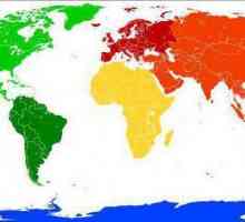 Koja je razlika između dijela svijeta i kopna? Koji su kontinenti i dijelovi svijeta