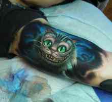 `Cheshire Cat` - tetovaža s pozitivnim značenjem za optimistične ljude