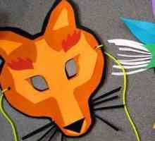 Što trebate napraviti masku za lisicu?