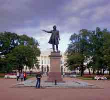 Što je spomenik Puškinu u Sankt Peterburgu djelo Anikushina