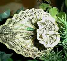 Cvijeće iz novca - svijetle i originalne!