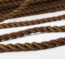 Dekorativni kabel za strop - izvorni interijer detalja