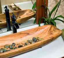 Drveni sudoper: značajke njege. Usporedba školjaka od drva i kamena