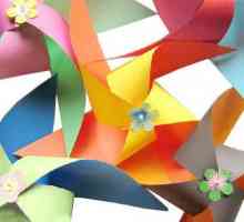 Dječja kreativnost: obrti iz papira i kartona u boji