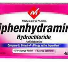 "Diphenhidramin": upute za uporabu, oblik otpuštanja, analozi