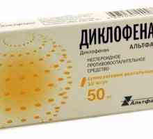 "Diklofenak", supozitorije za prostatitis: priručnik i recenzije