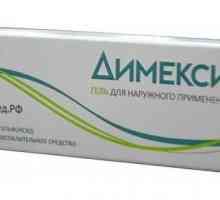 "Dimexid" (gel): indikacije za uporabu, upute, analozi, recenzije