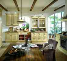 Dizajn kuhinje u stilu Provence: dizajn fotografija
