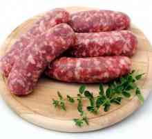 Domaće kobasice u crijevima: recept (na mljevenju mesa) govedine