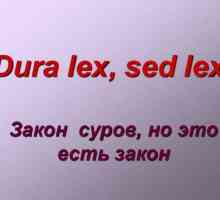 Dura lex sed lex: prijevod latinskog iz krilatog izraza