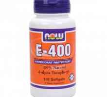 Е-400 vitamin: korisnički priručnik, recenzije. Prirodni vitamin E u kapsulama od NOW Foods