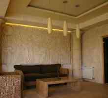 Egipatski stil unutrašnjosti: boja prostorije, egipatski hijeroglifi i faraoni na zidovima,…