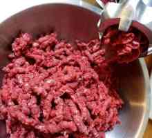 Sjeckano meso za govedine i svinjska mesa: recept s fotografijom