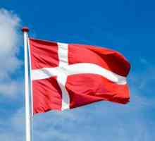 Zastava Danske: povijest izgleda i moderan izgled