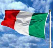 Zastava Italije. Boje nacionalne zastave Italije