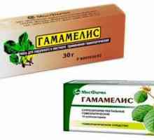 `Hamamelis` - svijeće i mast iz hemoroida: upute za uporabu, analozi