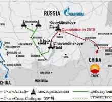 Plinovod "Altai" u Kinu: projekt i izgradnja