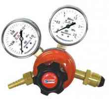 Reduktor plina za cilindar s regulatorom: sorti, načelo rada, opseg primjene