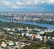 Gdje se nalazi Krasnoyarsk: lokacija i značajke