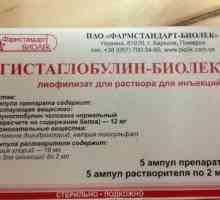 `Gistaglobulin`: upute za uporabu, cijena