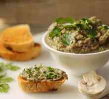 Gljiva pâté: najbolji recept za kuhanje kod kuće