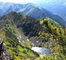 Khamar-Daban Ridge: opis, karta, fotografija, jezero Srce i turističke rute