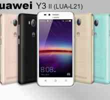 Huawei Y3 II (Huawei LUA-L21): specifikacije i opis