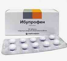 `Ibuprofen`: mišljenja, upute za uporabu, analogni račun