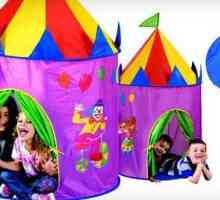 Šator za igru ​​za djecu. Šator-kuća