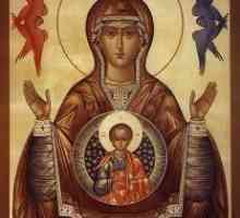 Ikone Djevice. Ikona `Nježnost` Blažene Djevice. Čudotvorne ikone