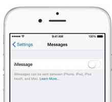 IMessage kako omogućiti na iPhoneu 5?